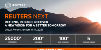 Reuters Launches Reuters Next: An Agenda-Setting, Four-Day Summit for Global Leaders