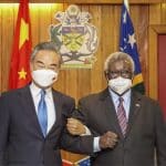 China and Solomon Islands