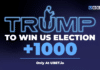 UBET.io Launches Unbeatable 10-1 Odds on Trump Amid Intensifying 2024 Presidential Election Trump Election Bet