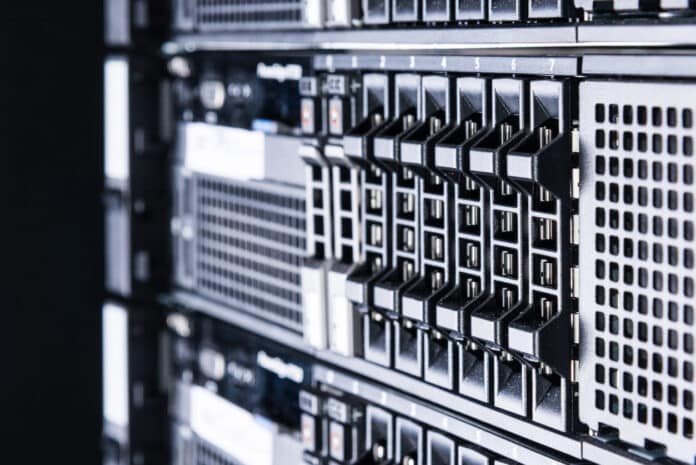 Array of data storage